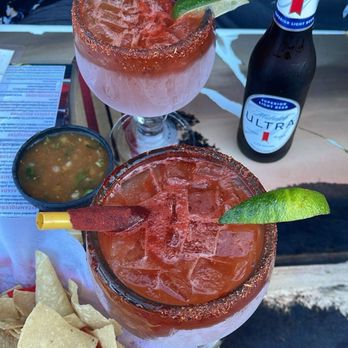 Taco Shore - Michelada, beer, Salsa, Chips - Mexican Near Me - Long Beach, California