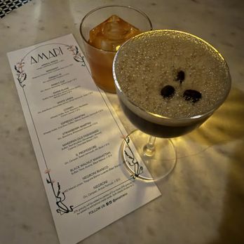 Amari - Expresso Martini! - Cocktail Bars Near Me - Reno, Nevada