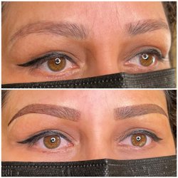 Old Microblading Coverup done elsewhere