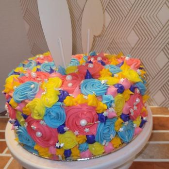 Freya Cakes Sweets & More - a colorful cake - Desserts Near Me - Stilwell, Oklahoma
