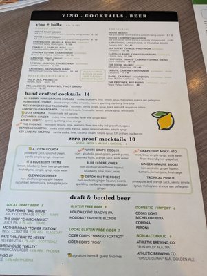Menu photo 1 Picazzo's Healthy Italian Kitchen Phoenix, AZ Menu photo 1 Picazzo's Healthy Italian Kitchen Phoenix, AZ