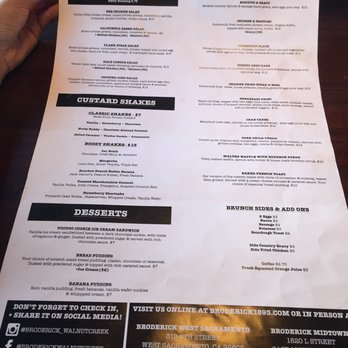 Broderick - Burgers Near Me - Walnut Creek, California
