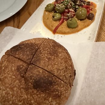 Seppia - Bread and Chickpea puree - Italian Near Me - Baltimore, Maryland