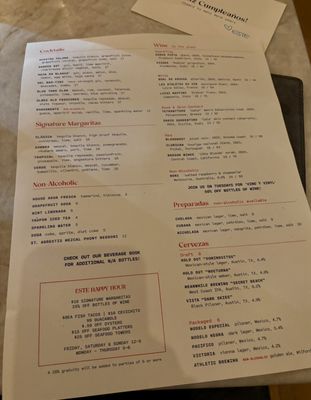 Menu photo 5 Este Austin, TX