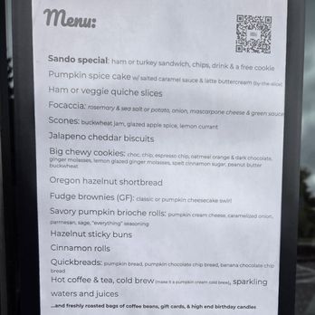 Small Baking Co - Menu - Bakeries Near Me - Oregon City, Oregon Small Baking Co - Menu - Bakeries Near Me - Oregon City, Oregon