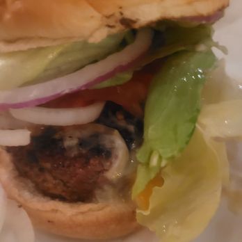 Burger Joint - The cheeseburger with the works - American Near Me - New York, New York Burger Joint - The cheeseburger with the works - American Near Me - New York, New York