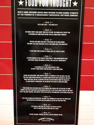 Menu photo 5 Jimmy John's Diamond Bar, CA