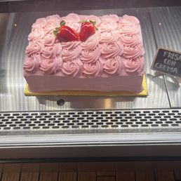 Fresas con crema cake