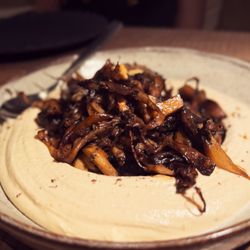 Rumis Kitchen - Roasted cremini and oyster mushroom hummus - perfection!