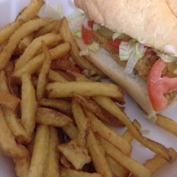 Chimes Restaurant - Catfish poboy with fries - Southern Near Me - Baton Rouge, Louisiana Chimes Restaurant - Catfish poboy with fries - Southern Near Me - Baton Rouge, Louisiana