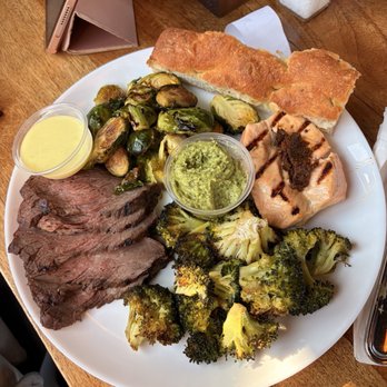 Bushfire Kitchen - Riverside - Surf & Turf Plate (gf) - American Near Me - Riverside, California