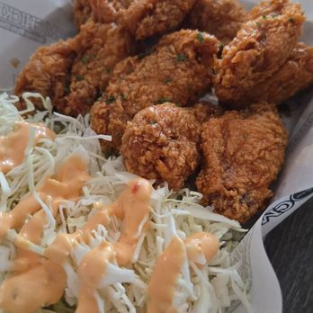 CM Chicken - Gardena - Spi 3. Garlic Spicy Chicken - Chicken Shop Near Me - Gardena, California