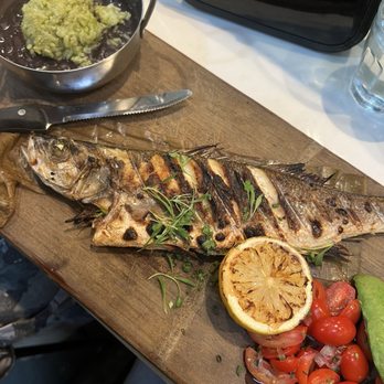 Holbox - Pescado Al Carbon (Branzino) - Latin American Near Me - Los Angeles, California Holbox - Pescado Al Carbon (Branzino) - Latin American Near Me - Los Angeles, California