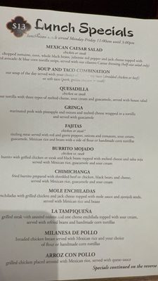 Menu photo 2 Los Arroyos Carmel, IN