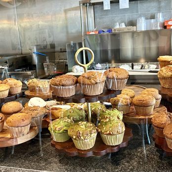 Empire Bagels - 4/24/25 - new muffin display. - Breakfast & Brunch Near Me - Fishkill, New York