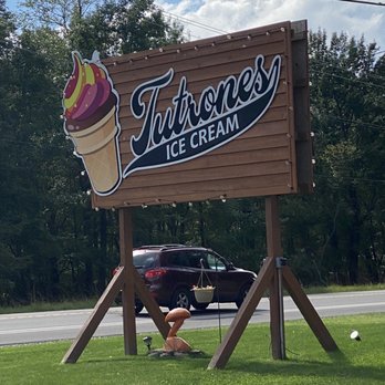 Tutrone's Ice Cream - Simple and sweet sign you can't miss - Ice Cream & Frozen Yogurt Near Me - Pocono Summit, Pennsylvania Tutrone's Ice Cream - Simple and sweet sign you can't miss - Ice Cream & Frozen Yogurt Near Me - Pocono Summit, Pennsylvania
