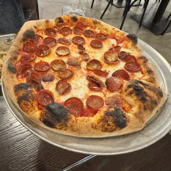Britesmith Brewing - Buffalo - Pepperoni pizza - New American Near Me - Buffalo, New York