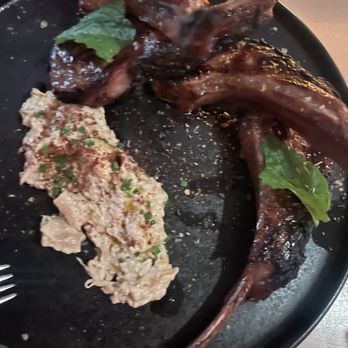 LÝRA - Charcoal Grilled Lamb Chops* - Greek Near Me - Chicago, Illinois