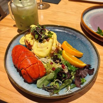SOHO Modern Japanese - Truffle Lobster Benedict - Japanese Near Me - Fremont, California