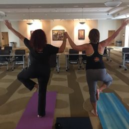 Yoga at Camillus House, bringing balance and freedom to all.
