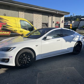 Cal Wheel Technology - Satin black - Wheel & Rim Repair Near Me - Belmont, California