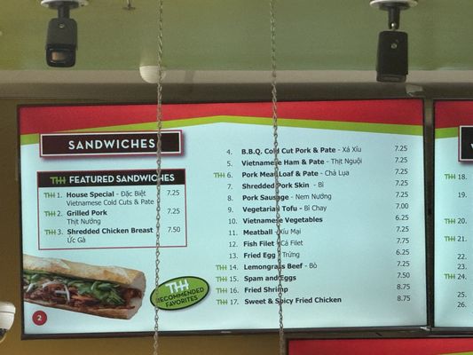 Menu photo 2 THH Sandwiches Tustin, CA