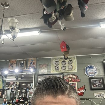 The Backroom Barbershop - Roger is an animal! - Barbers Near Me - Jacksonville, North Carolina