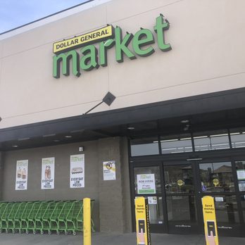 Dollar General Market - Entrance - Grocery Near Me - Tehachapi, California