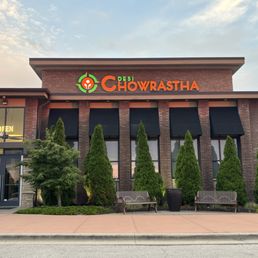 Exterior outside entrance of Desi Chowrastha - Exterior - Overland Park, Kansas Exterior outside entrance of Desi Chowrastha - Exterior - Overland Park, Kansas