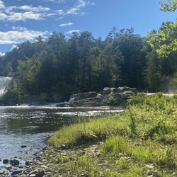 Otter Creek Gorge Trail - View Of Dam
