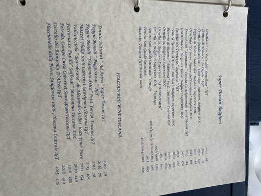 Menu photo 1 Portosole Coral Gables, FL Menu photo 1 Portosole Coral Gables, FL