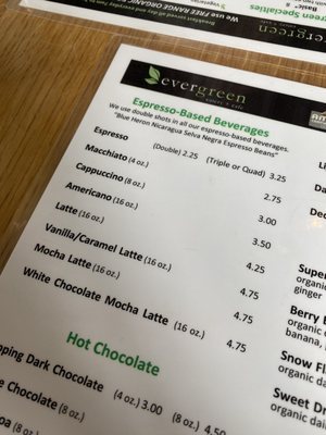 Menu photo 5 Evergreen Eatery & Cafe Boston, MA