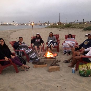 Beach Fire Guy - Secluded bonfire with s'mores at Mission Bay - Beaches Near Me - San Diego, California