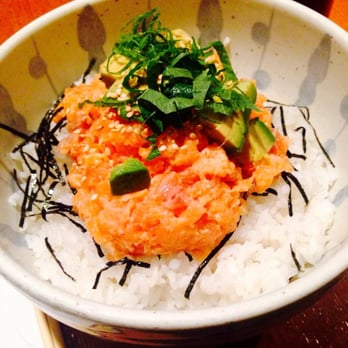 Soba-ya - salmon tartar don - Japanese Near Me - New York, New York Soba-ya - salmon tartar don - Japanese Near Me - New York, New York