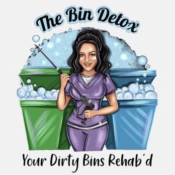 The Bin Detox - Logo - Pressure Washers Near Me The Bin Detox - Logo - Pressure Washers Near Me