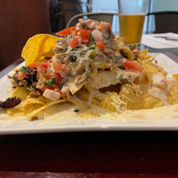 Blue Moon Cafe - Blue moon Nachos with Pork.. - American Near Me - Fayetteville, North Carolina