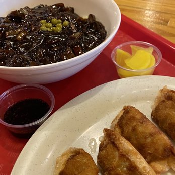 Paik's Noodle - Jajangmyeon Noodle and gunmandu (fried dumpling) - Korean Near Me - Carrollton, Texas