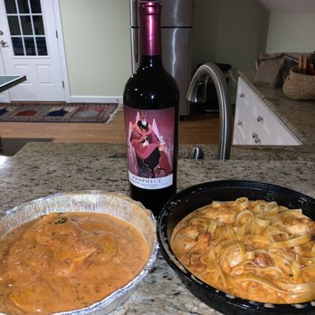 Assaggio's - Lobster ravioli and Shrimp Fra Diavolo - Italian Near Me - Raleigh, North Carolina