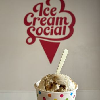 Ice Cream Social - Ruston - Lemon Ginger Snap + Salted Caramel - Desserts Near Me - Ruston, Washington