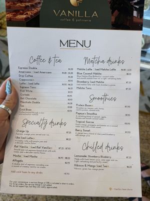 Menu photo 1 Vanilla Hollywood Hollywood, FL Menu photo 1 Vanilla Hollywood Hollywood, FL