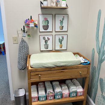 Flack Family Chiropractic - Fully stocked baby changing station - Chiropractors Near Me - Evans, Georgia Flack Family Chiropractic - Fully stocked baby changing station - Chiropractors Near Me - Evans, Georgia