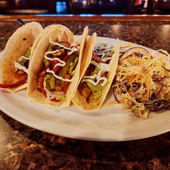 Regal Beagle Macleod - three tacos on a plate - Pubs Near Me - Calgary, Alberta Regal Beagle Macleod - three tacos on a plate - Pubs Near Me - Calgary, Alberta