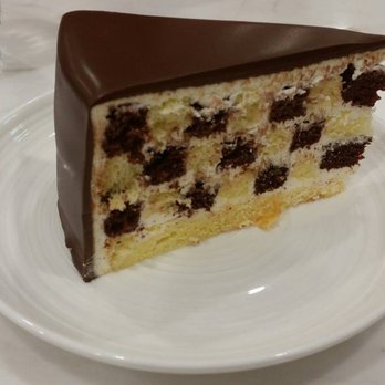 Lady M - Checkers Chocolate Sponge Cake - Cafes Near Me - Hong Kong, HK Lady M - Checkers Chocolate Sponge Cake - Cafes Near Me - Hong Kong, HK