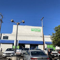 Dollar Tree - The dollar tree parking lot