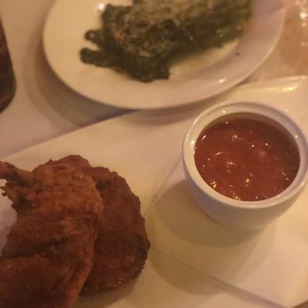 GIADA - Fried chicken and broccolini. - Italian Near Me - Las Vegas, Nevada