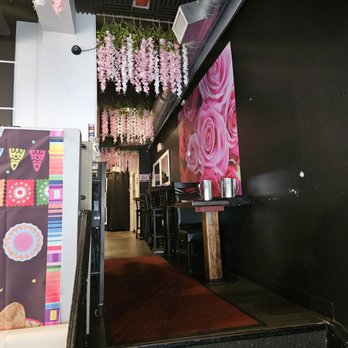 Salsa Y Brasa Restaurant - Bathrooms are this way - Peruvian Near Me - New Rochelle, New York