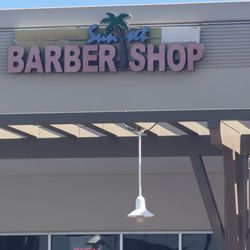 Sunset Barber Shop - Storefront