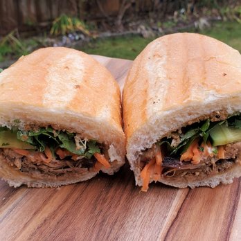 Ngon - Braised Chicken Banh Mi - Vietnamese Near Me - Vancouver, British Columbia