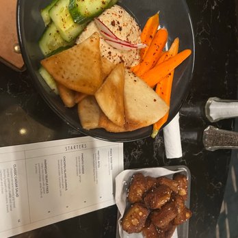The Ponce Room - Appetizers (Hummus and Pretzel Bites) - Bars Near Me - Atlanta, Georgia The Ponce Room - Appetizers (Hummus and Pretzel Bites) - Bars Near Me - Atlanta, Georgia