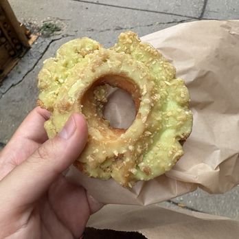 Doughnut Vault - Pistachio Old Fashioned - Donuts Near Me - Chicago, Illinois Doughnut Vault - Pistachio Old Fashioned - Donuts Near Me - Chicago, Illinois